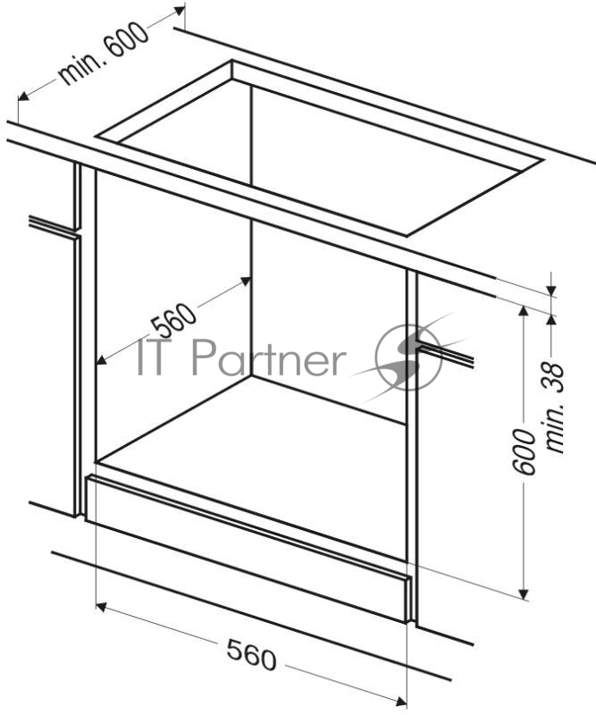 Встраиваемый духовой шкаф HANSA BOES68004. 8 режимов нагрева, механическое управление, стандартные переключатели, гриль, размораживание, быстрый разогрев, конвекция, стандартная очистка, освещение духовки, 3-ное остекление дверцы, система охлаждения
