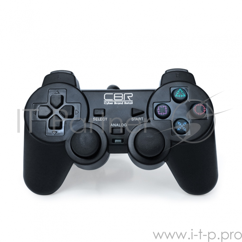 Геймпад CBR CBG 950 {Игровой манипулятор для PCPS2PS3, проводной, 2 вибро мотора, 12 кнопок, USB}