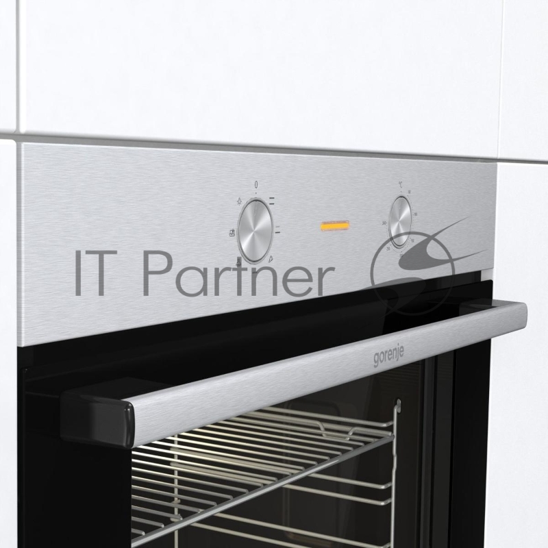 Встраиваемая электрическая духовка GORENJE BO6712E02XK 60 см Духовой шкаф, Полезный объем: 77 л, Механическое управление, Стандартный шарнир дверцы, Решетка, Съемные направляющие, Дверца CompactDoor: 2 стекла + 1 термослой, Защитное покрытие Antifing