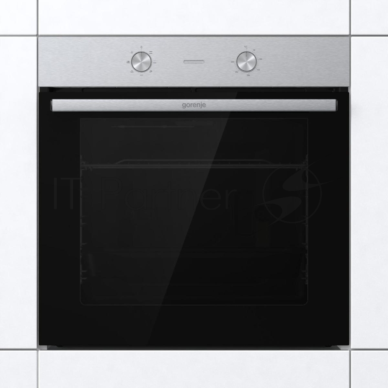Встраиваемая электрическая духовка GORENJE BO6712E02XK 60 см Духовой шкаф, Полезный объем: 77 л, Механическое управление, Стандартный шарнир дверцы, Решетка, Съемные направляющие, Дверца CompactDoor: 2 стекла + 1 термослой, Защитное покрытие Antifing