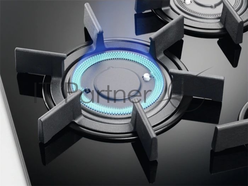 Встраиваемая газовая панель ELECTROLUX EGT97657NK / 74х51, газовая, стеклокерамика, независимая, электроподжиг, газ-контроль, черная