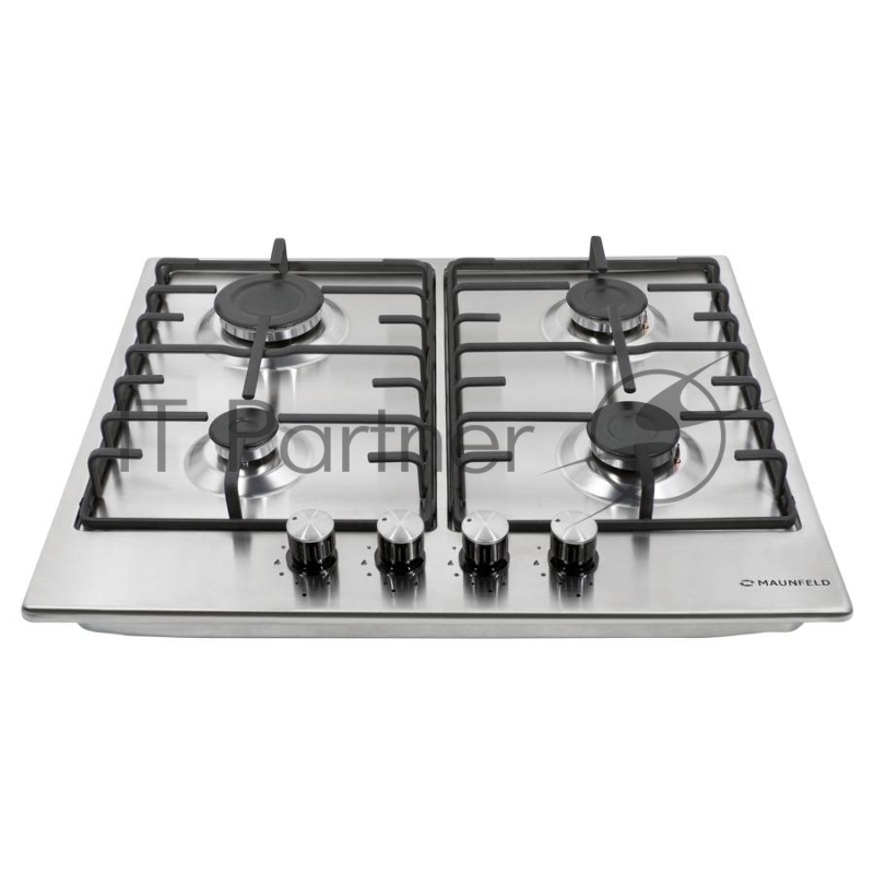 Газовая панель MAUNFELD EGHS.64.3ES / 60см • Тип установки: независимая • Управление: фронтальное, переключатели поворотные • Нагревательный элемент: конфорка, 4шт • Мощность конфорок, Вт: 2600, 1700, 1700, 1000• Материал исполнения: нержавеющая ста