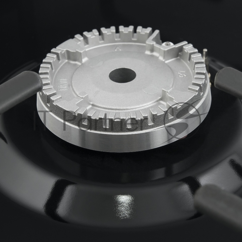 Газовая панель MAUNFELD EGHE.32.3EB/G , 30см фронтальное, переключатели поворотные , металл/эмал