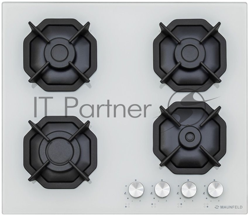 Газовая варочная поверхность Maunfeld EGHG.64.2CW/G белый