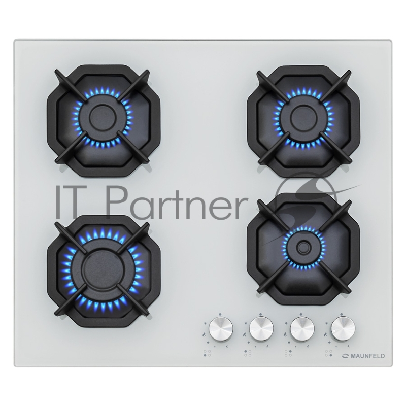 Газовая варочная поверхность Maunfeld EGHG.64.2CW/G белый