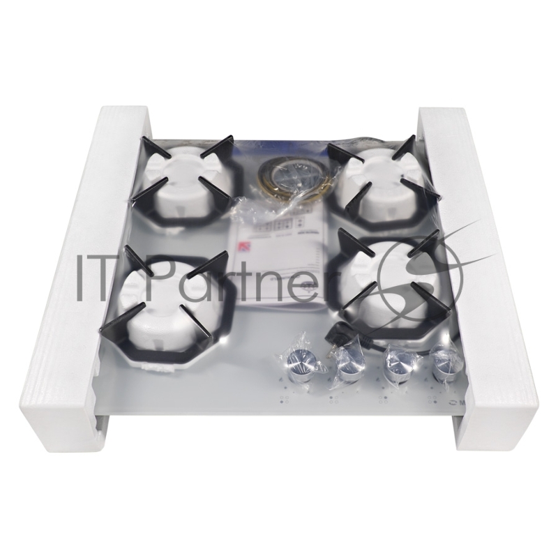 Газовая варочная поверхность Maunfeld EGHG.64.2CW/G белый