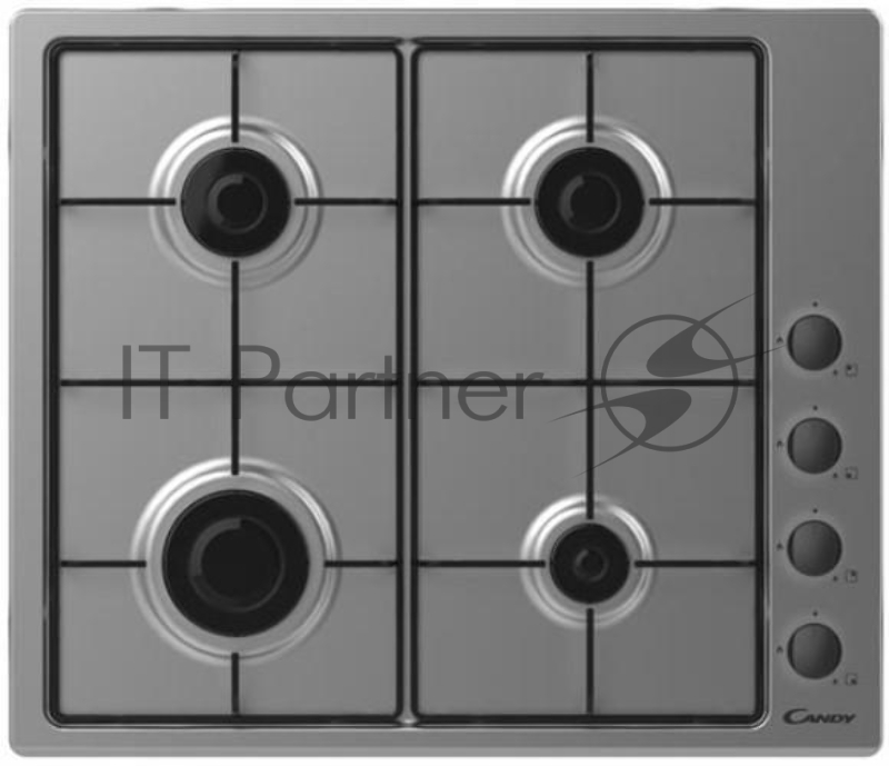 Встраиваемая газовая варочная панель Candy CHW6LBX