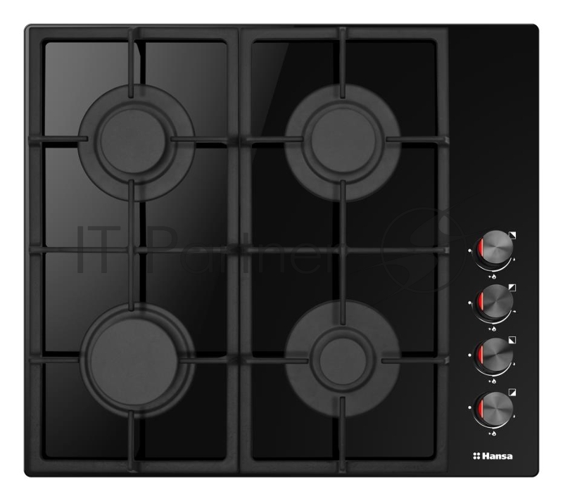 Газовая варочная поверхность Hansa BHKS620531 черный