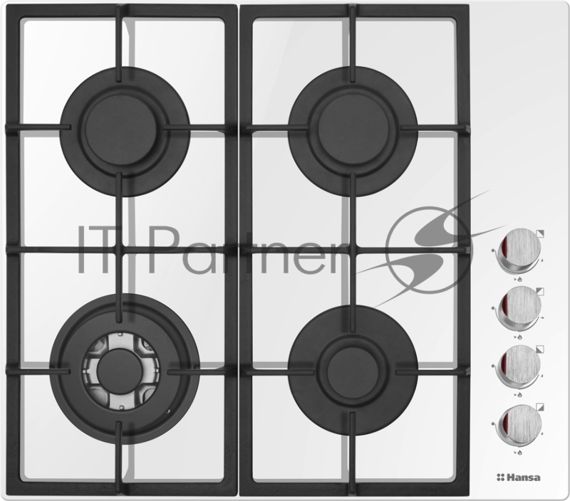 Газовая варочная поверхность Hansa BHKW621531 белый