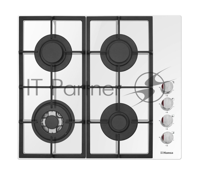 Газовая варочная поверхность Hansa BHKW621531 белый