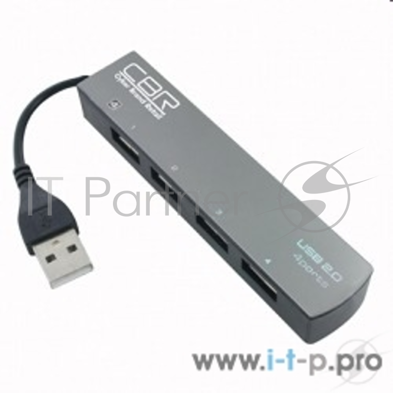 Аксессуар CBR CH-123 USB-концентратор , 4 порта, USB 2.0, ноут.