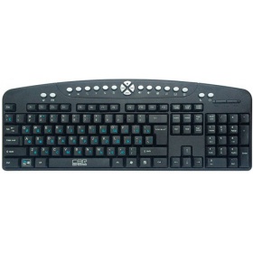Клавиатура CBR KB 340GM USB,Клавиатура 104+13 доп. кл.