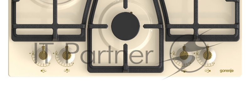 Встраиваемые варочные панели GORENJE Встраиваемые варочные панели GORENJE/ Газовая варочная панель, Цвет: Слоновая кость, Газовая варочная панель, Решетки: Чугунные решетки, Автоматический электроподжиг варочной поверхности, Габаритные размеры (вхшхг