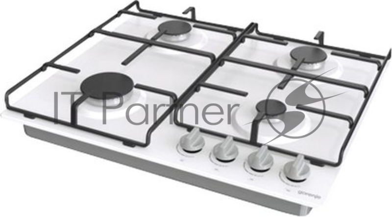 Газовая варочная поверхность Gorenje G640EXW белый