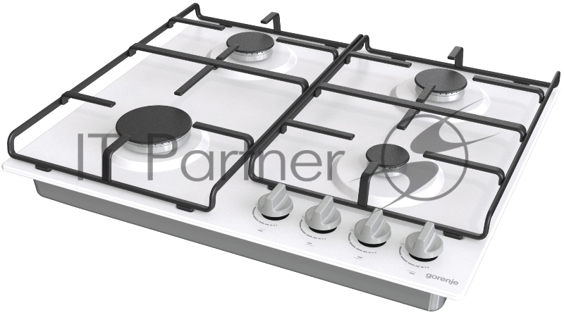 Газовая варочная поверхность Gorenje G640EXW белый