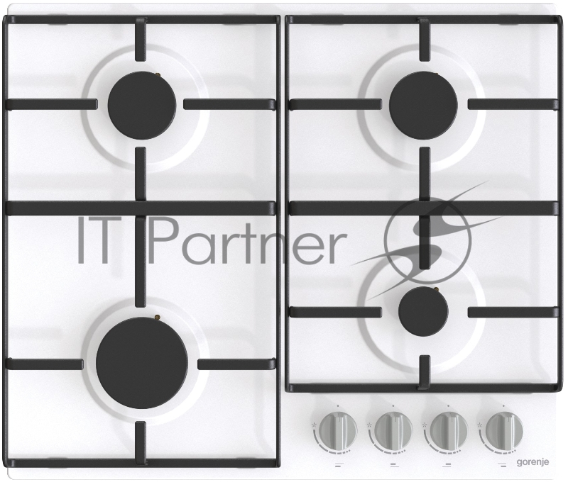 Газовая варочная поверхность Gorenje G640EXW белый