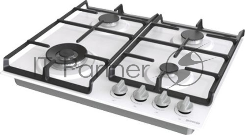 Газовая варочная поверхность Gorenje GW641EXW белый