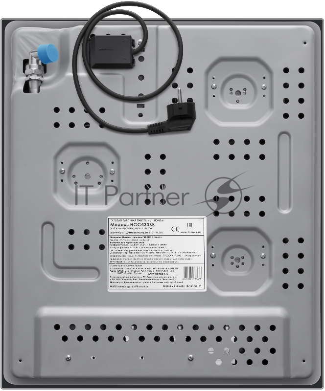 Газовая варочная панель HOMSair HGG433BK