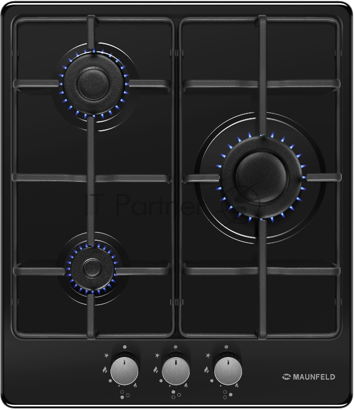 Газовая варочная панель MAUNFELD EGHE.43.3STS-EB