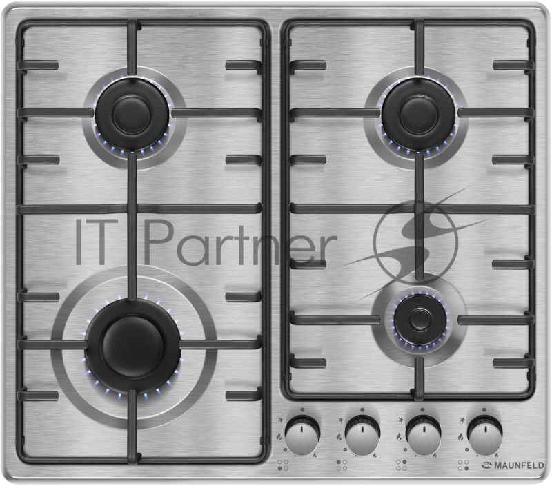 Газовая варочная панель MAUNFELD EGHS.64.3STS-ES/G