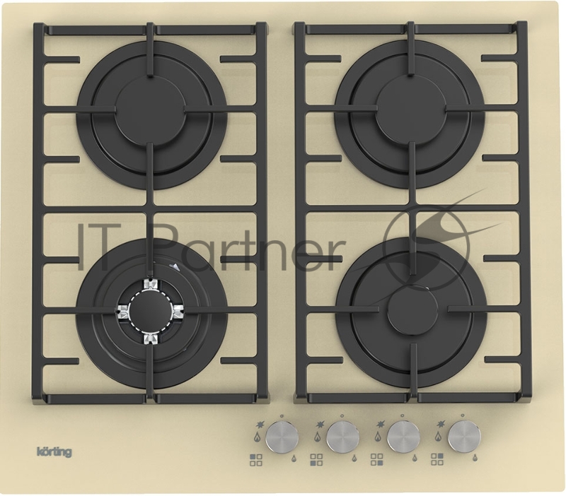 Газовая варочная панель Korting HGG 6825 CTB