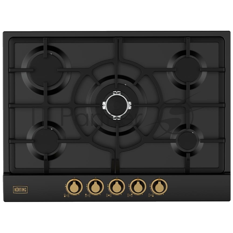 Встраиваемая газовая панель Korting HG 761 CTGN