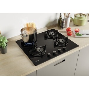 Встраиваемая газовая панель Candy Timeless CVW6BB