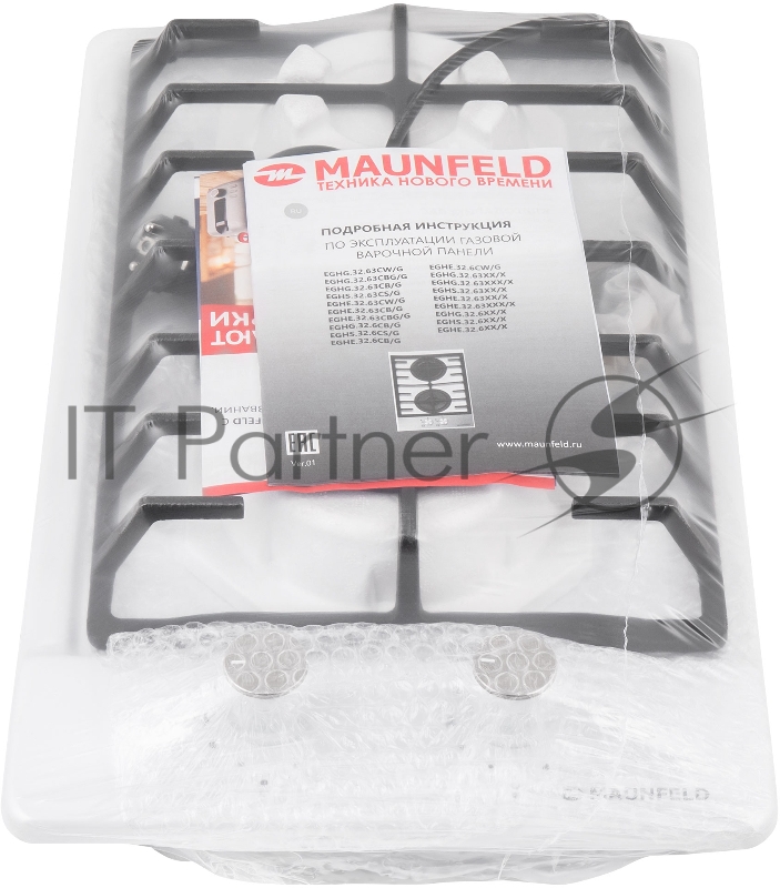 Газовая варочная панель MAUNFELD EGHE.32.63CW/G