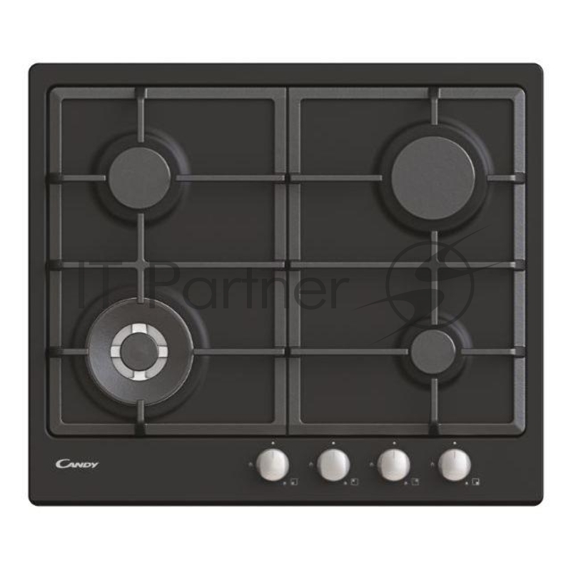 Газовая варочная поверхность Candy Timeless CHG6BF4WBB черный