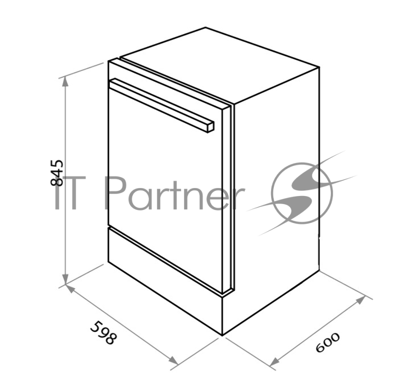 Посудомоечная бытовая машина MAUNFELD MWF12I