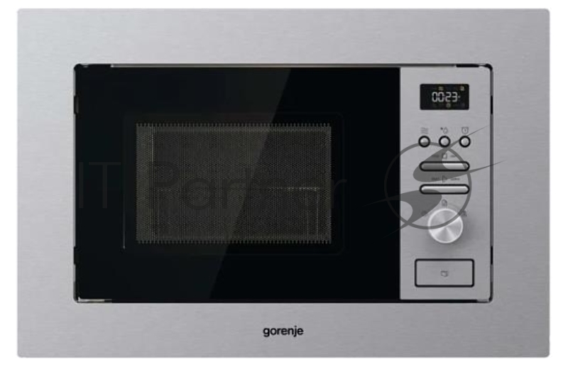 Встраиваемая микроволновая печь GORENJE/ Встраиваемая микроволновая печь с грилем, Тип управления: Электронное управление, Цифровой дисплей, Приготовление на разных уровнях мощности, Нагревательный элемент: 1, Конструкция: Встраиваемая, Ширина: 595 м