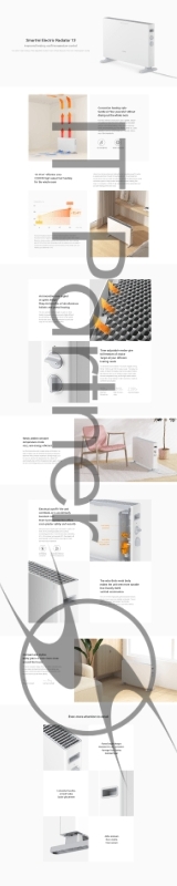 Конвектор Xiaomi SmartMi Electric Heater 1S white (DNQZNB05ZM)