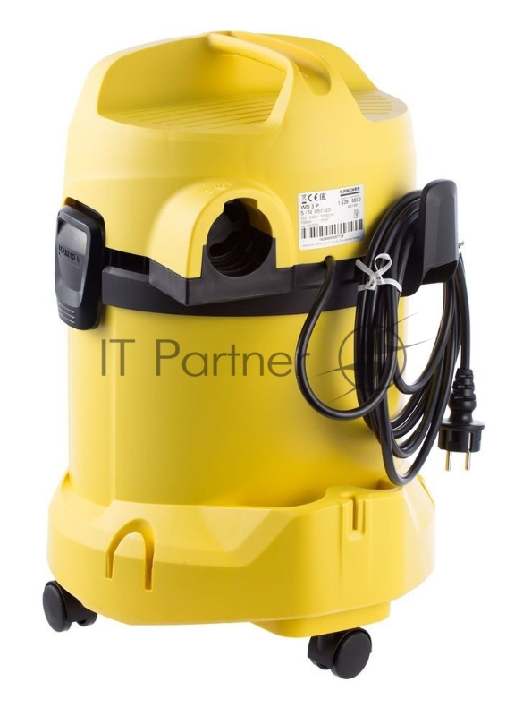 Пылесос Karcher WD 3 P *EU-I 1000Вт желтый/черный