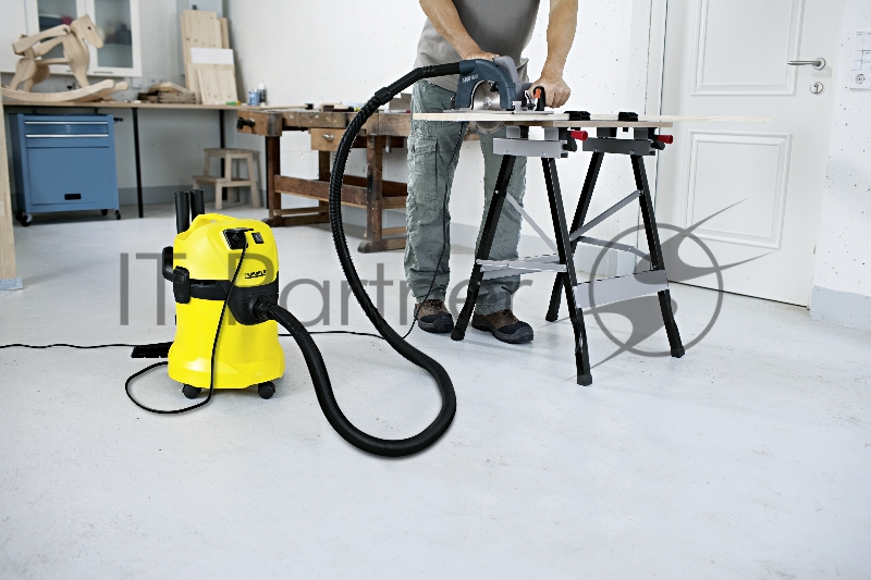Пылесос Karcher WD 3 P *EU-I 1000Вт желтый/черный