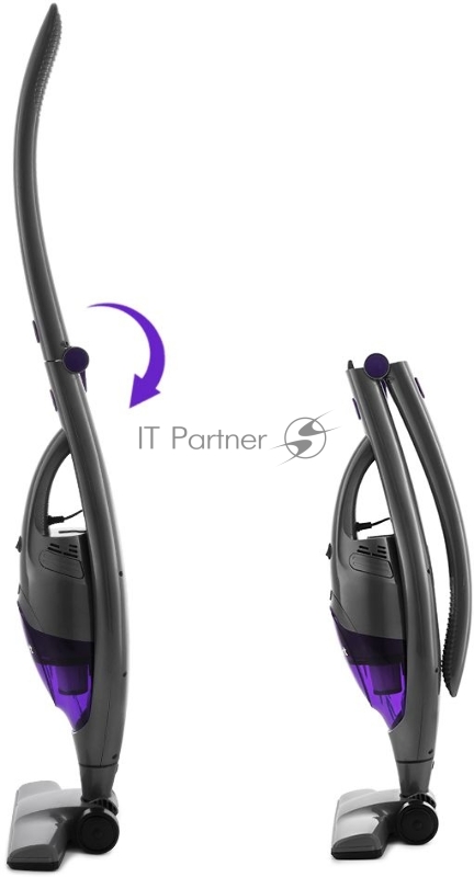 Вертикальный пылесос «2 в 1» Kitfort Мощность 600 Вт.Пылесборник 0,5 л.Уровень шума 78 дБ.