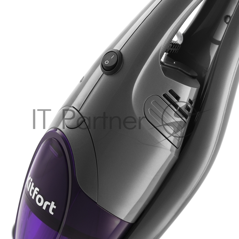 Вертикальный пылесос «2 в 1» Kitfort Мощность 600 Вт.Пылесборник 0,5 л.Уровень шума 78 дБ.