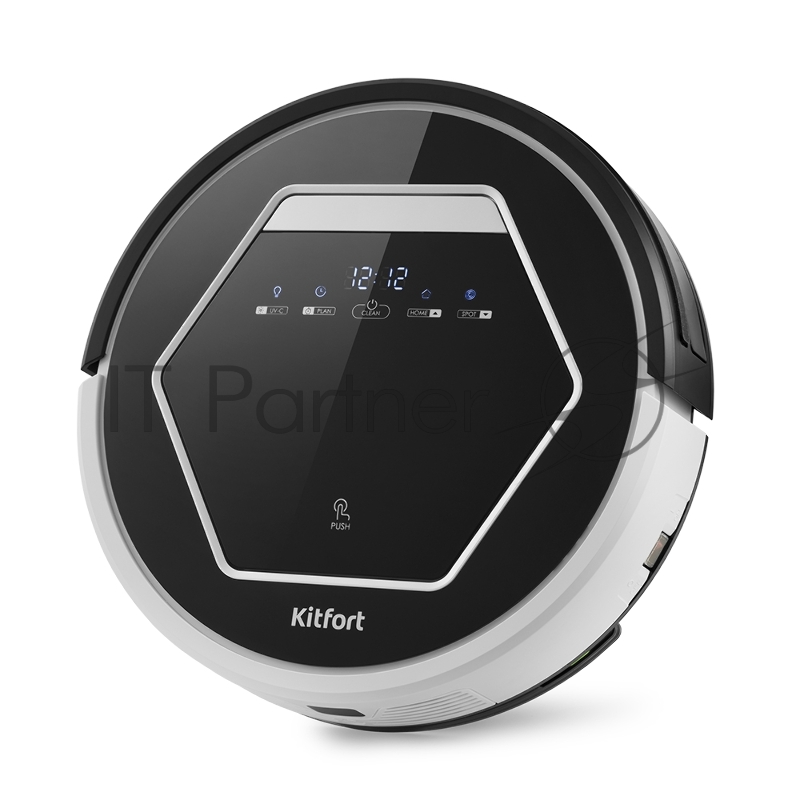 Робот-пылесос с УФ лампой Kitfort 553-КТ Аккумулятор Li-ion 14,4 В, 2200 мА*ч.Время работы 90–120 ми