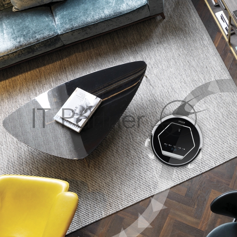 Робот-пылесос с УФ лампой Kitfort 553-КТ Аккумулятор Li-ion 14,4 В, 2200 мА*ч.Время работы 90–120 ми