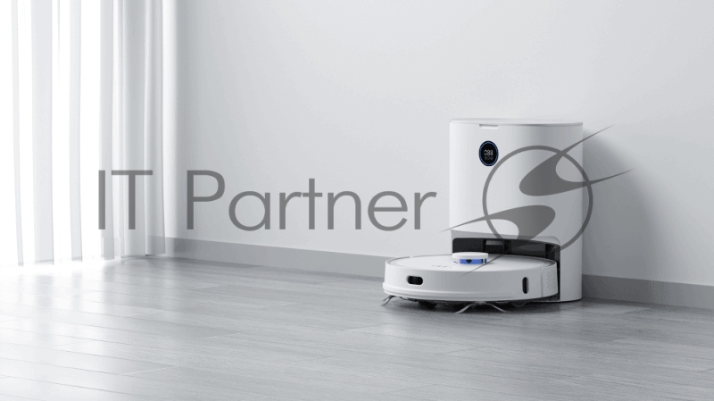 Робот-пылесос XCLEA QYSDJ01 H30 Plus White с базой для мусора модели QYJCZ01