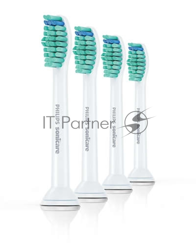 Насадка для зубных щеток Philips Sonicare ProResults HX6014/07 (упак.:4шт) для з/щ серии HealthyWhite, FlexCare, DiamondClean, EasyClean, FlexCare Platinum, FlexCare+, For Kids