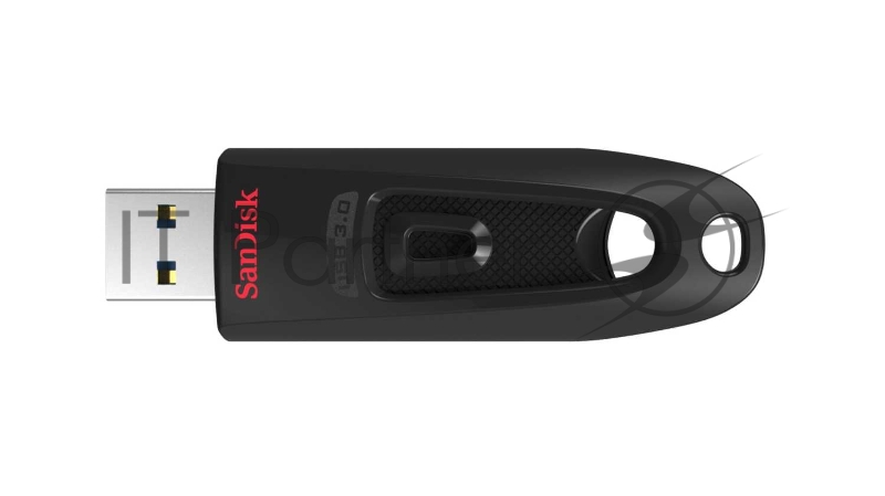 Флеш Диск Sandisk 16Gb Ultra SDCZ48-016G-U46 USB3.0 черный
