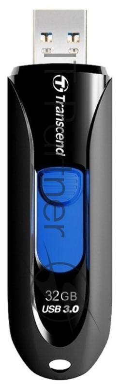 Флеш Диск Transcend 32Gb Jetflash 790 TS32GJF790K USB3.0 черный