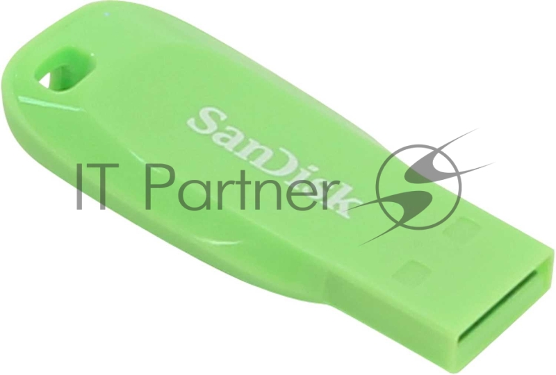Флеш Диск 32GB USB Drive <USB 2.0> SanDisk Cruzer Blade Green (SDCZ50C-032G-B35GE)
