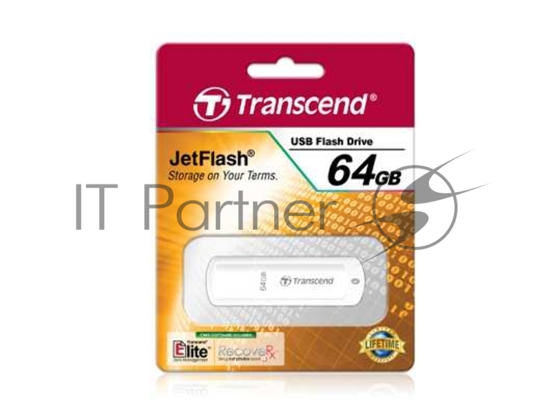 Флэш Диск Transcend USB Drive 64Gb JetFlash 370 TS64GJF370 {USB 2.0}