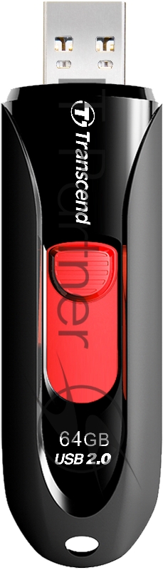 Флэш Диск Transcend USB Drive 64Gb JetFlash 590 TS64GJF590K {USB 2.0}