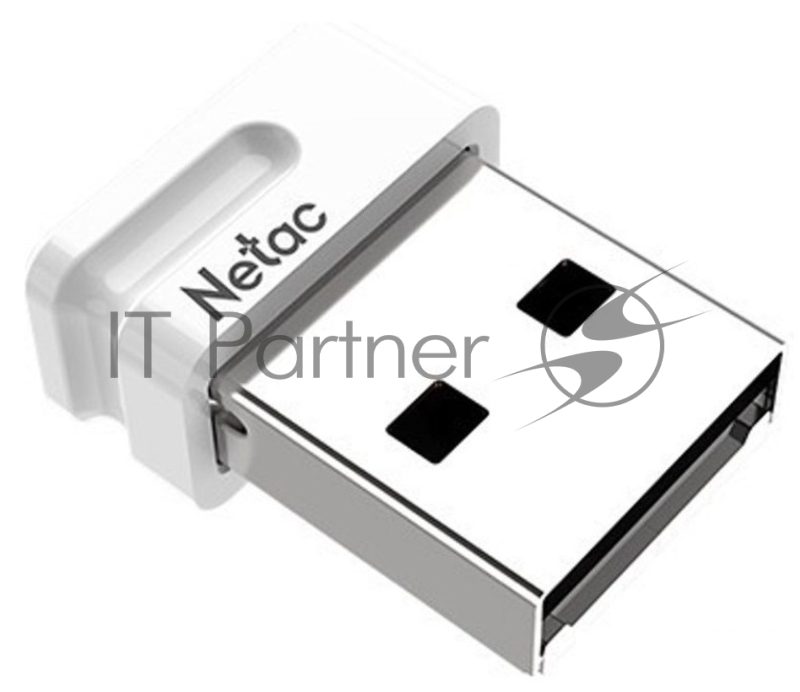 Флеш Диск Netac U116 64Gb <NT03U116N-064G-30WH>, USB3.0, миниатюрная пластиковая белая