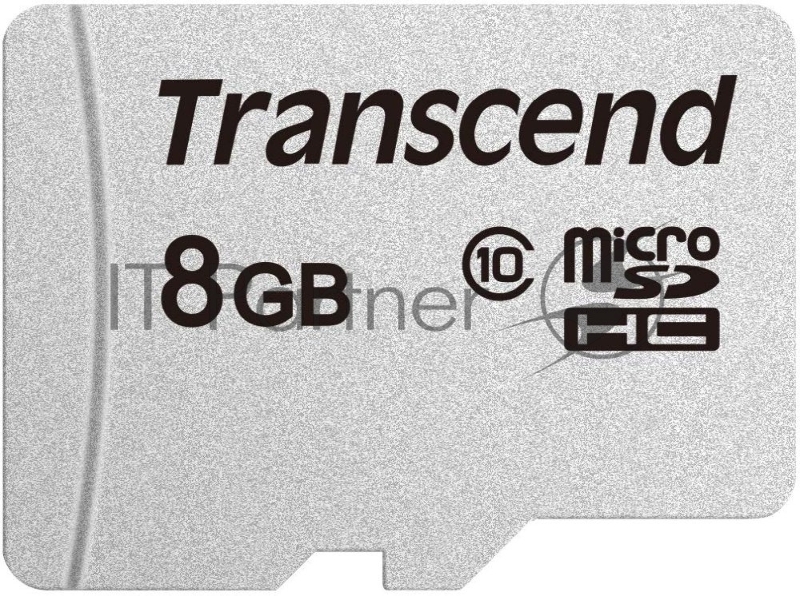 Флеш карта microSDHC 8Gb Class10 Transcend TS8GUSD300S w/o adapter