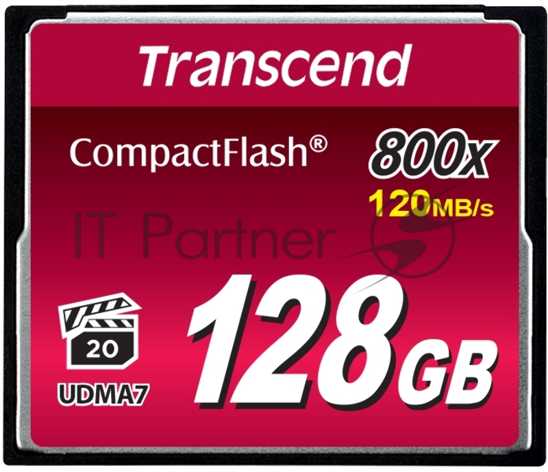 Флеш карта CF 128GB Transcend Ultra Speed 800X