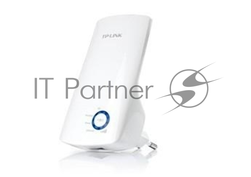 Адаптер TP-Link SOHO TL-WA850RE 300Mbps WiFi Range Extender/Entertainment Adapter, Atheros, 2T2R, 2.4GHz, 802.11n/g/b, Ranger Extender button, Range extender mode, with internal Antennas, support IGMP for IPTV поставляется без кабеля RJ-45