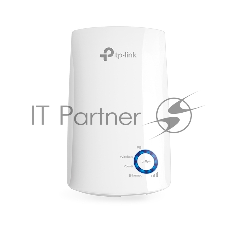 Адаптер TP-Link SOHO TL-WA850RE 300Mbps WiFi Range Extender/Entertainment Adapter, Atheros, 2T2R, 2.4GHz, 802.11n/g/b, Ranger Extender button, Range extender mode, with internal Antennas, support IGMP for IPTV поставляется без кабеля RJ-45